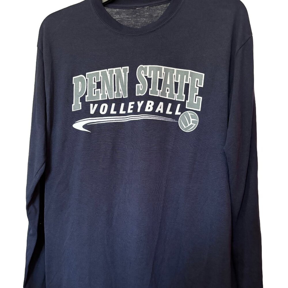 Penn State University Nittany Lions Volleyball Long-Sleeve Tee Shirt, Medium